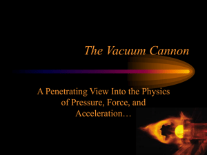 The Vacuum Cannon - Physics 420 UBC Physics Demonstrations