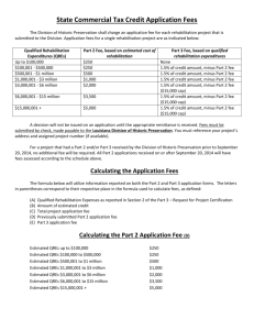 Calculating the Part 2 Application Fee