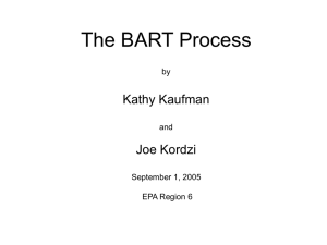 Part 1- Identify the BART-eligible Sources