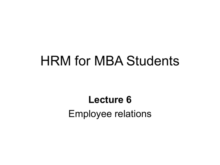 hrm case studies for mba students