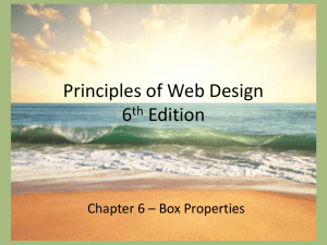 Principles of Web Design 6th Edition
