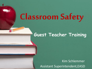Classroom Safety