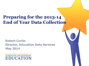 2014 EOY Data Collection Webinar