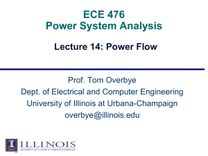 Lecture 14: Power Flow - Course Website Directory
