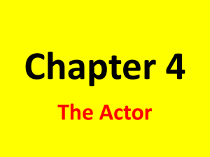 DC Theatre Chapter 4 PowerPoint