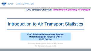 4 - Introduction to Air Transport Statistics