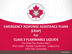 CAFC – Emergency Response Assistance Plans for Class 3