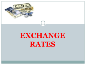exchange rates exchange rate