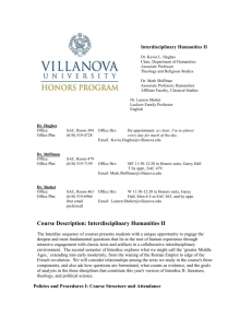 HON 1051 - Villanova University