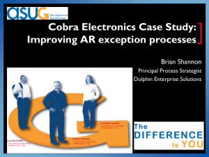 24. Cobra Electronics Case Study_Deploying a
