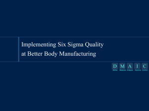 Six Sigma Example - The Quality Portal