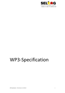 WP3-Specification2