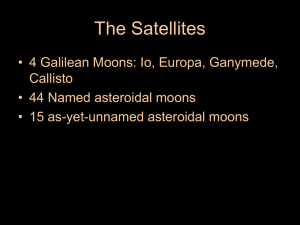 The Galilean Moons - d_smith.lhseducators.com
