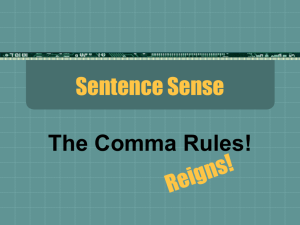 Sentence Sense revised