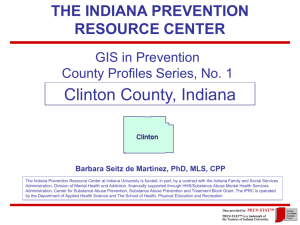 6. Clinton County Archival Indicators of Risk