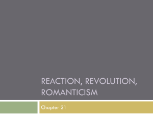 Revolution & Romanticism PowerPoint