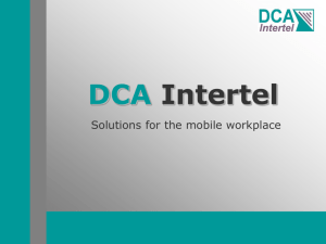 DCA Intertel bv - DCA