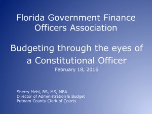 Florida Government Finance Officers Association