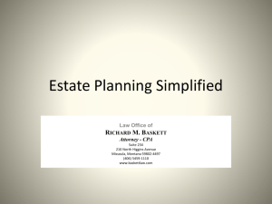 Estate Planning Tools