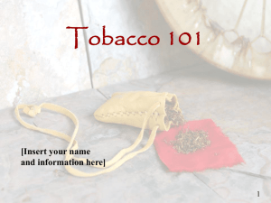 Tobacco 101