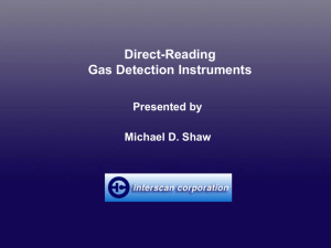 Direct-Reading Gas Detection Instruments