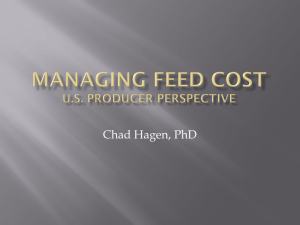 Best Cost Nutrition U.S. Producer Perspective