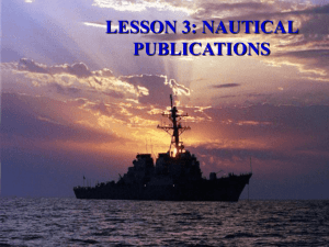 Marine Navigation and Naval Operations I