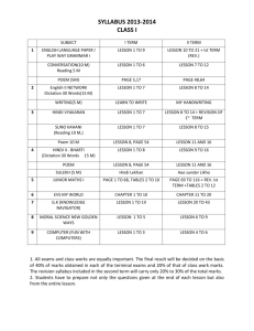 syllabus 2013-2014 class i