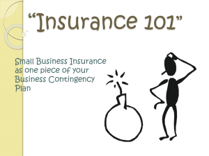 Insurance 101 - Tulsa Partners, Inc.