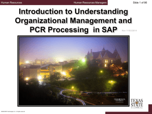 Organizational Management Overview