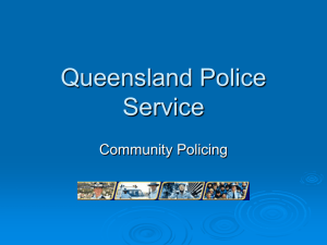 Queensland Police Service - International Police Executive