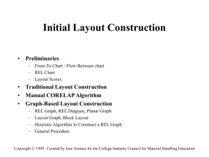 Initial Layout Construction