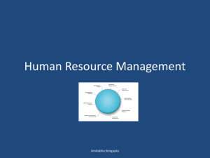 Human Resource Management