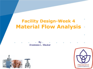 Flow Analysis - Industrial Engineering 2011