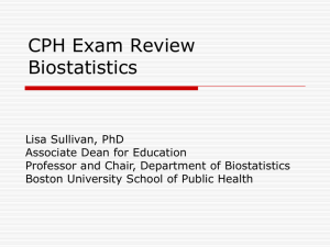 Essentials of Biostatistics in Public Health