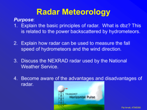 Radar Meteorology - Pat Arnott Web Site