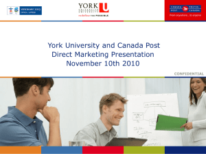Andrew Gordon - Direct Marketing Presentation