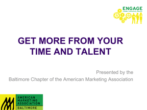 the PowerPoint slides - American Marketing Association