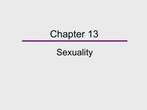 Sexuality - faculty.rsu.edu