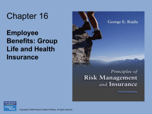 Group Life and Health Insurance