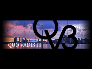 Quo Vadis 3 sponsorship presentation