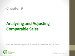 Basic Real Estate Appraisal, 9e e_PowerPoint - Ch 09