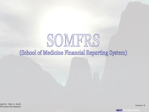 Select 'Report' (cont) - Wayne State University School of Medicine