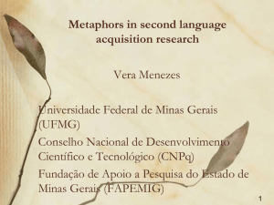Metaphors in second language acquisition research