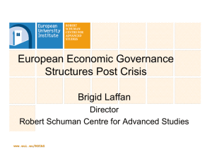 Professor Brigid Laffan, European University
