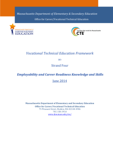 Vocational Technical Education Framework