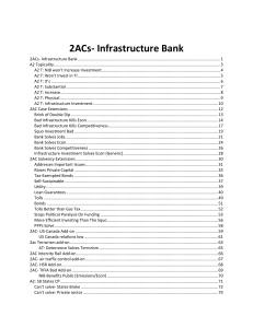 National Infrastructure Bank Affirmative – 2AC