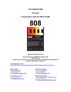 808 - Press Notes