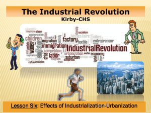 Industrial Revolution Lesson #6 - North Clackamas School District