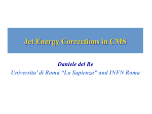 Jet corrections CMS